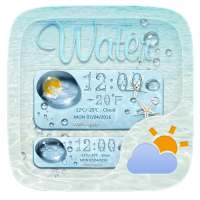 Water GO Weather Widget Theme on 9Apps