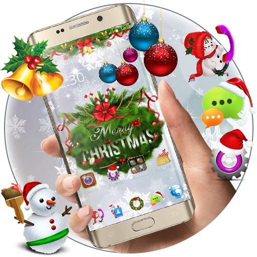 Merry Christmas New Year Theme icon