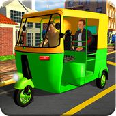 City Rickshaw Driver - Tuk Tuk Driving Simulator icon
