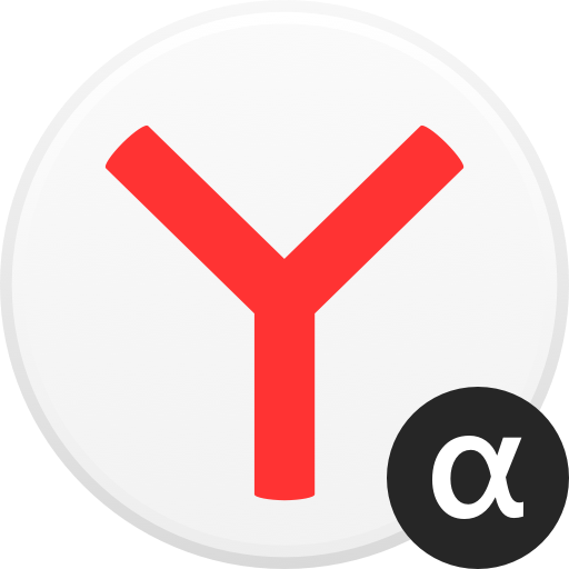 Yandex Browser (alpha) icon