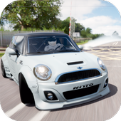 Parking Mini Cooper - Extreme Speed Car Simulator icon