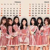OH MY GIRL Calendar Widget