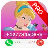 Beauty Princess Fake Call Cindrela on 9Apps