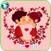 💞WAStickerAp Adesivi d'amore animati per WhatsApp icon