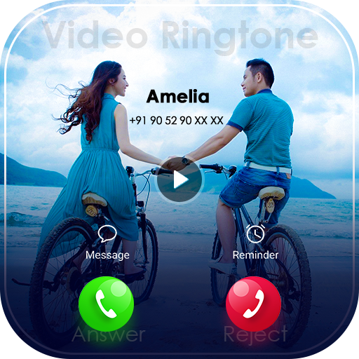 Video Ringtone For Incoming Call And Caller Id icon