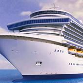 Water Boat Driving Simulator : Free 3D Ship Racing icon