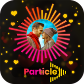 Particle Video Status Maker - Wave Music Effect icon
