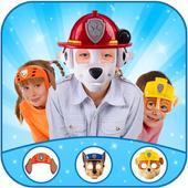 Puppy camera mask editor for fans icon