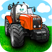 Kids Tractor driving games icon