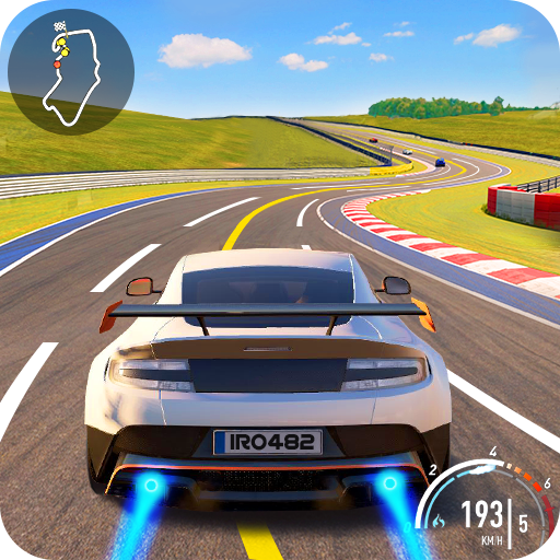 Motorista de corrida de tráfego 3D icon