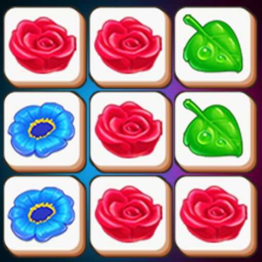 Flower Tiles Match 3d - Flower Matching Games Free icon