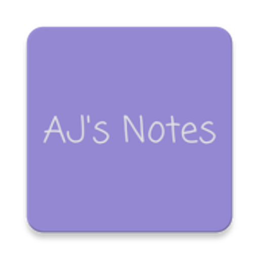 AJ's Notes أيقونة