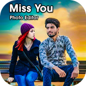 Miss You Photo Editor icon