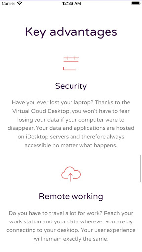 iDesktop screenshot 2