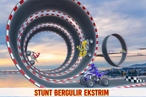 stunts sepeda quad kota GT ekstrim screenshot 2
