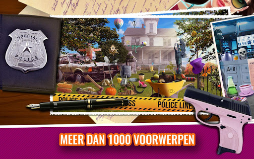 Plaats delict Verborgen Voorwerpen Detectief Spel screenshot 3