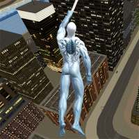 Amazing Spider crime rope hero