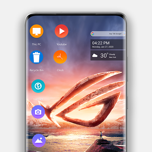 Rog Theme for launcher icon