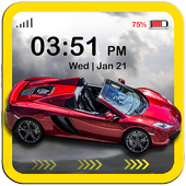 Car Lock Screen- Racing Car HD icon