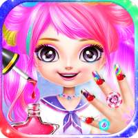 Little Princess Nail Art Salon Makeup Kids on 9Apps