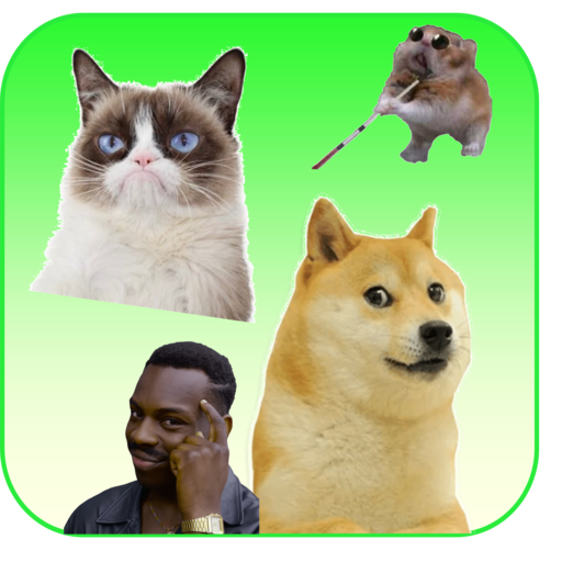Stickers para whatsap Memes2 icon