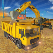 Heavy Excavator Crane Sim : City Construction 2019 icon