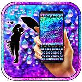 Galaxy Glitter Keyboard Theme on 9Apps