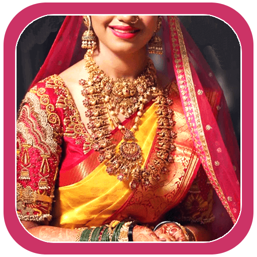 South Indian Jewelry on Sarees icon