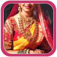 South Indian Jewelry on Sarees