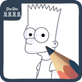 How Draw The Simpson أيقونة