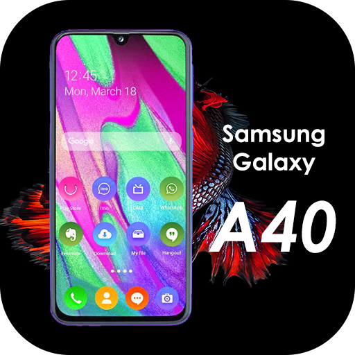 Galaxy A40 | Theme for Samsung A40 &amp; launcher icon