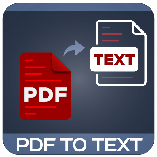 PDF to Text Converter with Text Viewer &amp; Editor icon
