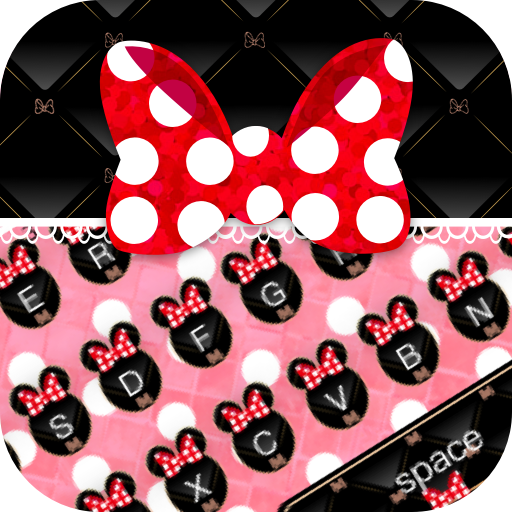 Minny bowknot keyboard theme icon