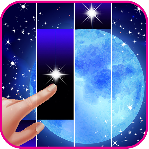 Moonlight Piano Night Tiles HD Live Song  Game icon