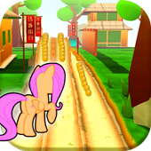 Little sweet Pony Unicorn Run Adventure icon