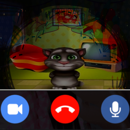Cat Tom Fake Video Call (Prank) icon