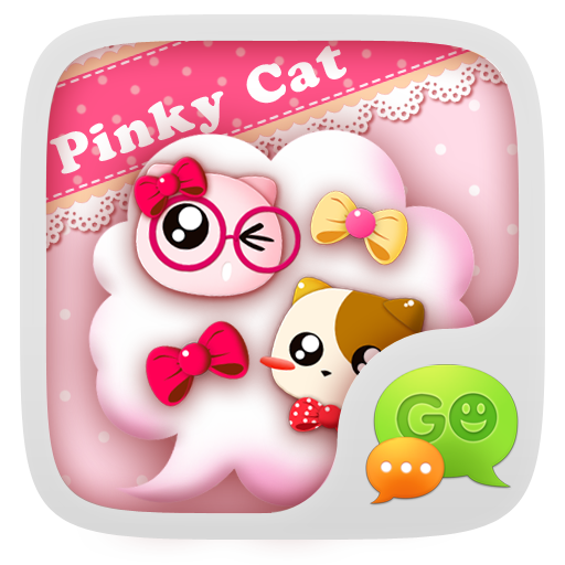 GO SMS PRO PINKYCAT THEME icon