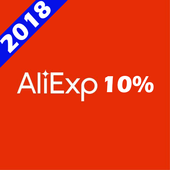 10% off Aliexpress icon