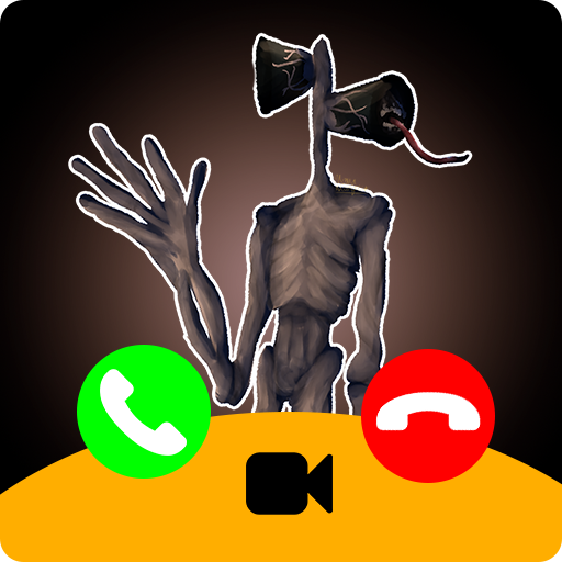 Call Siren Head chat   video call (Simulation) icon