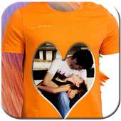 Couple T-Shirt Photo Frame on 9Apps