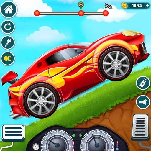 Hill Racing Car Game For Boys icon