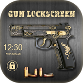 Gun Lock Screen : Gun Shooting Lock Screen icon