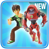 Ben Ten Warroirs Force Free Games icon