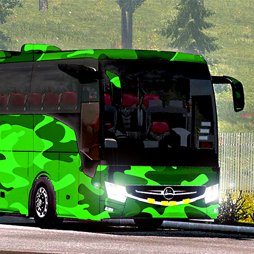 Army Bus Simulator Coach Army Bus Driving Games icon