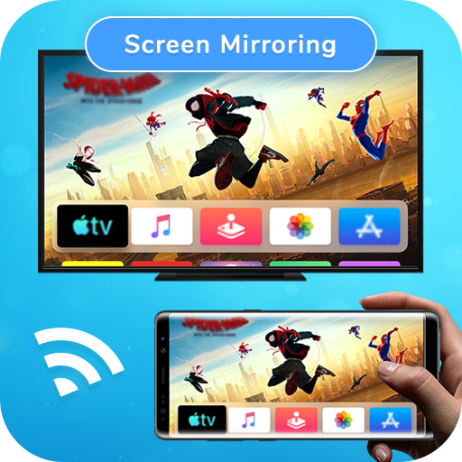 Screen Mirroring with TV : Play Video on TV icon