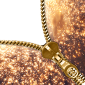 Night Fireworks Zip LockScreen - Ziplock theme आइकन