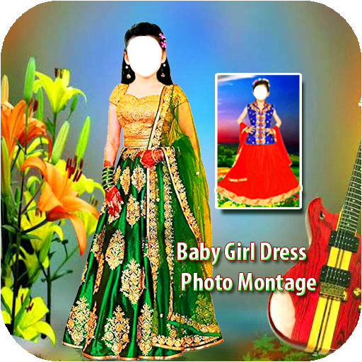 Baby Girl Dress Photo Suit : Photo Editor أيقونة
