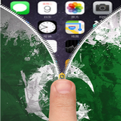 Pakistan Zipper Lock Screen icon