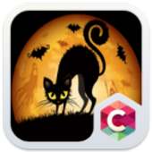 Halloween Theme : Pumpkin and Black Cat Wallpaper on 9Apps