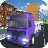 Truck Driver Sim 3D 2018 icon